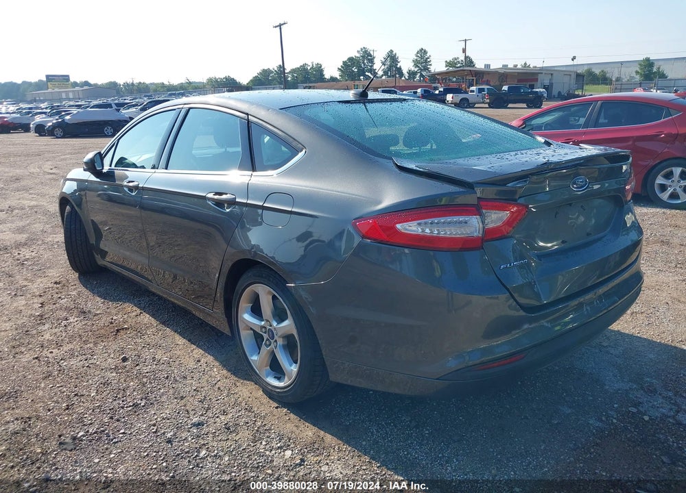 2016 FORD FUSION S VIN: 3FA6P0G76GR327625