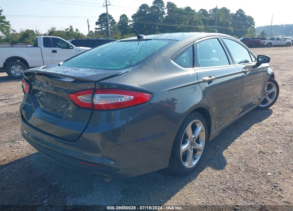 2016 FORD FUSION S VIN: 3FA6P0G76GR327625