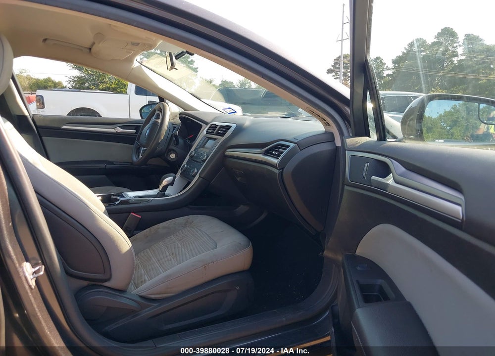 2016 FORD FUSION S VIN: 3FA6P0G76GR327625