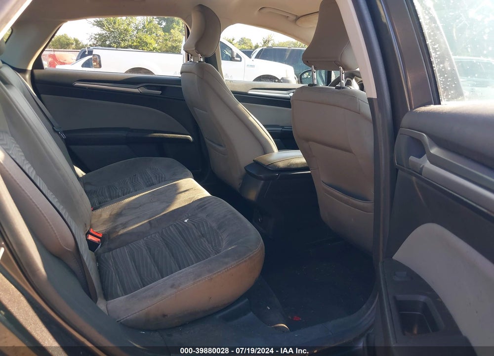 2016 FORD FUSION S VIN: 3FA6P0G76GR327625