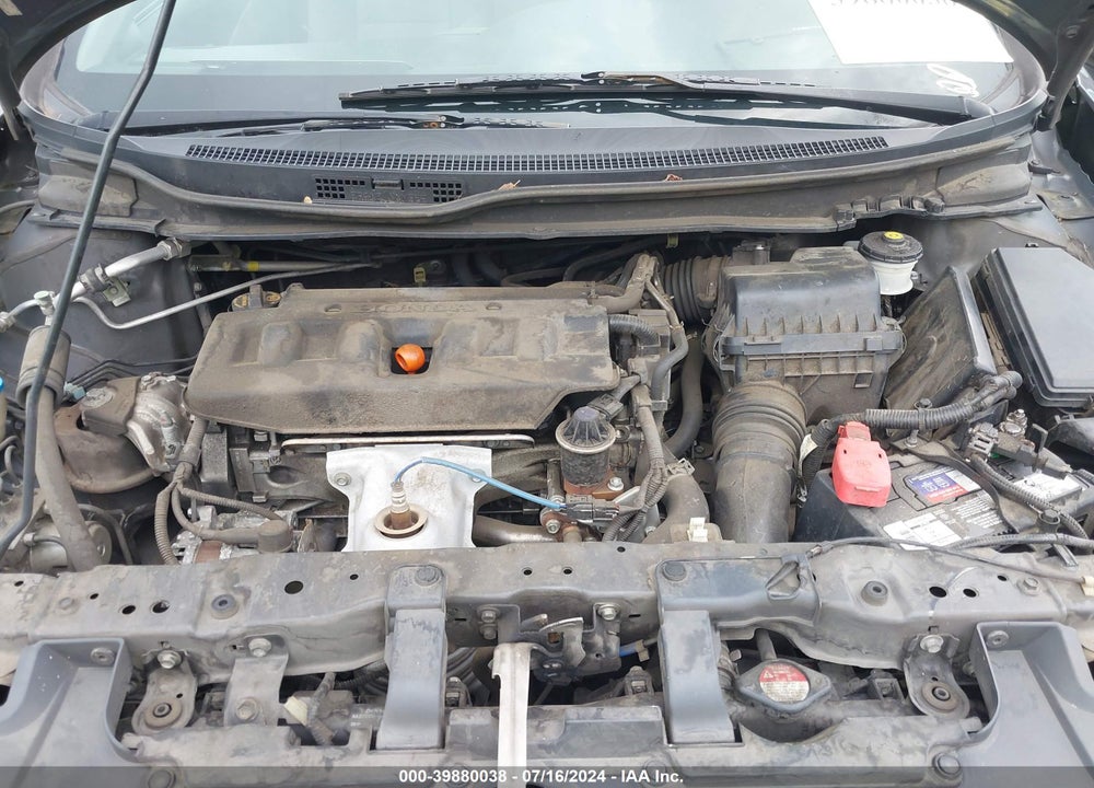 2012 HONDA CIVIC LX VIN: 2HGFG3B57CH562494