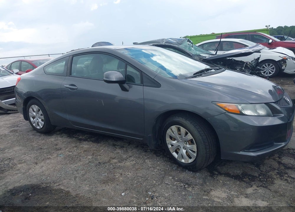 2012 HONDA CIVIC LX VIN: 2HGFG3B57CH562494