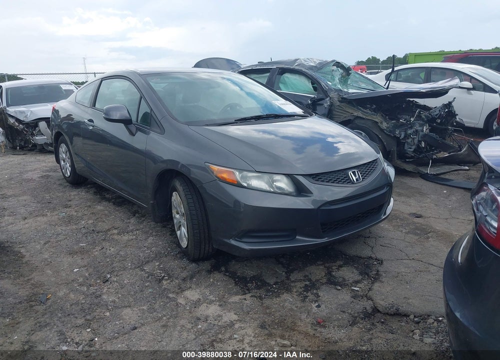 2012 HONDA CIVIC LX VIN: 2HGFG3B57CH562494