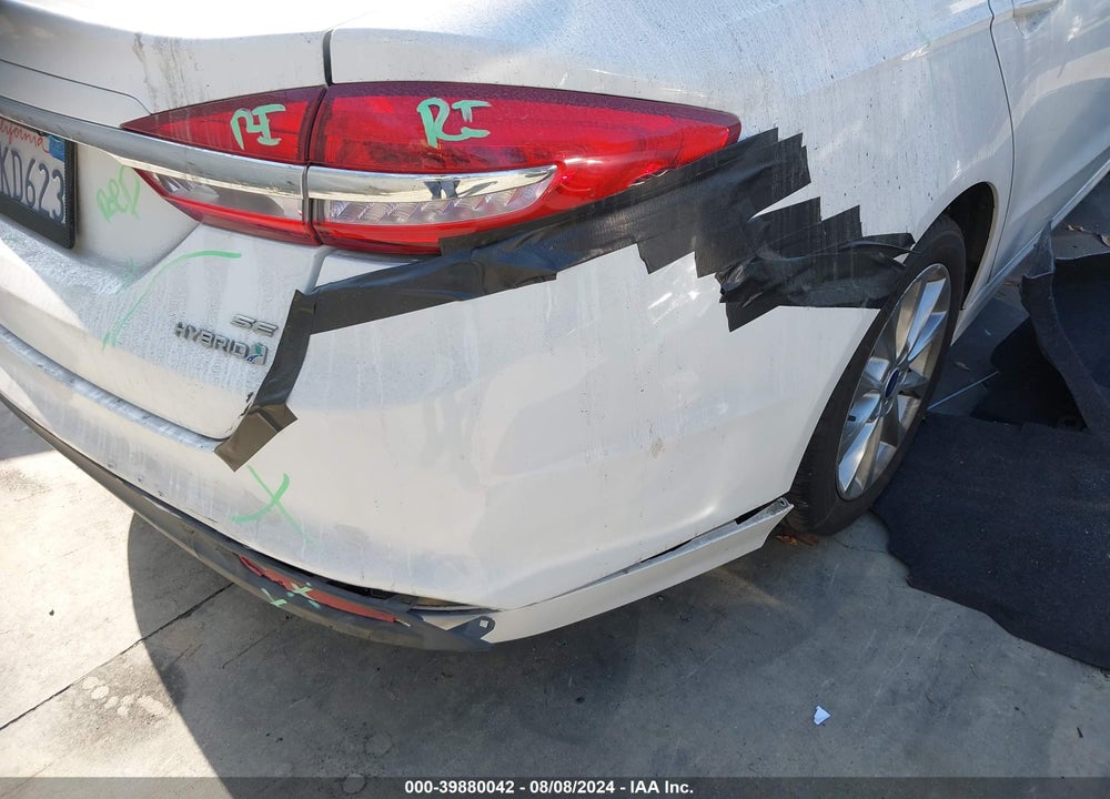 2017 FORD FUSION HYBRID SE VIN: 3FA6P0LU7HR238403