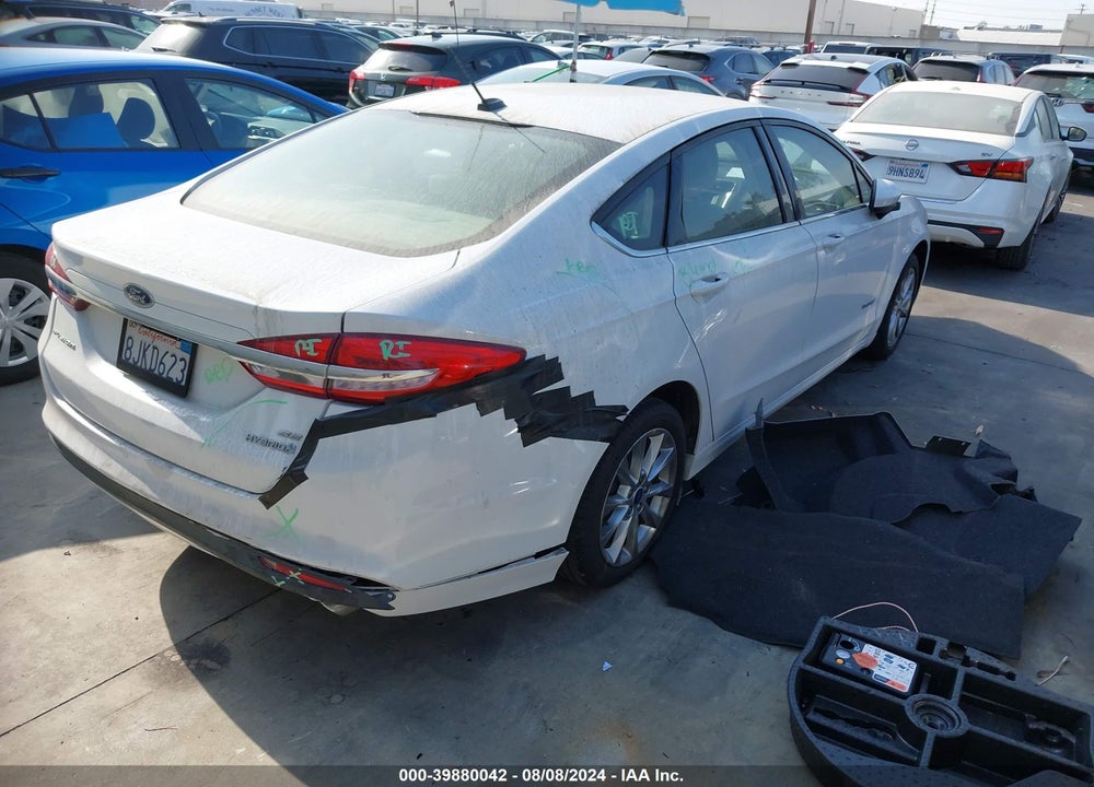 2017 FORD FUSION HYBRID SE VIN: 3FA6P0LU7HR238403