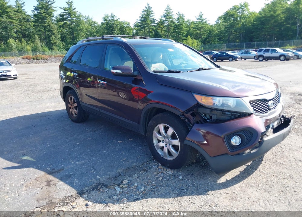 2012 KIA SORENTO LX VIN: 5XYKT3A61CG279736