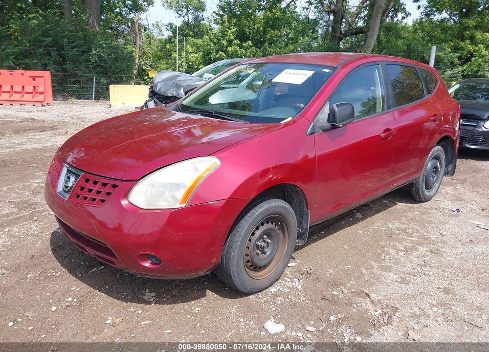 2008 NISSAN ROGUE S VIN: JN8AS58V98W141559