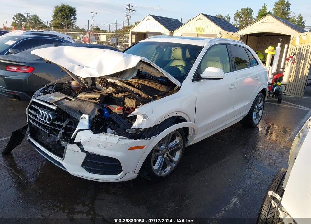 2017 AUDI Q3 2.0T PREMIUM VIN: WA1JCCFS0HR010681