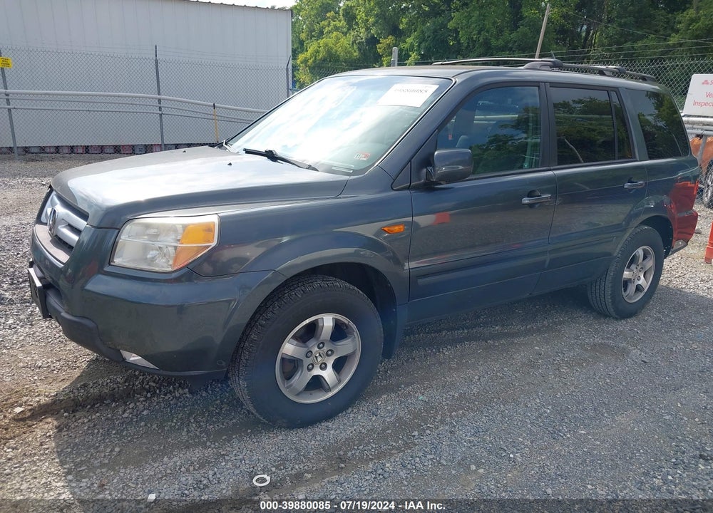 2006 HONDA PILOT EX VIN: 2HKYF18416H551838