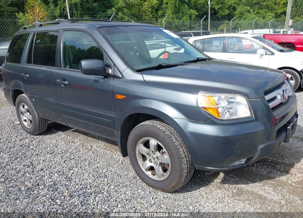 2006 HONDA PILOT EX VIN: 2HKYF18416H551838