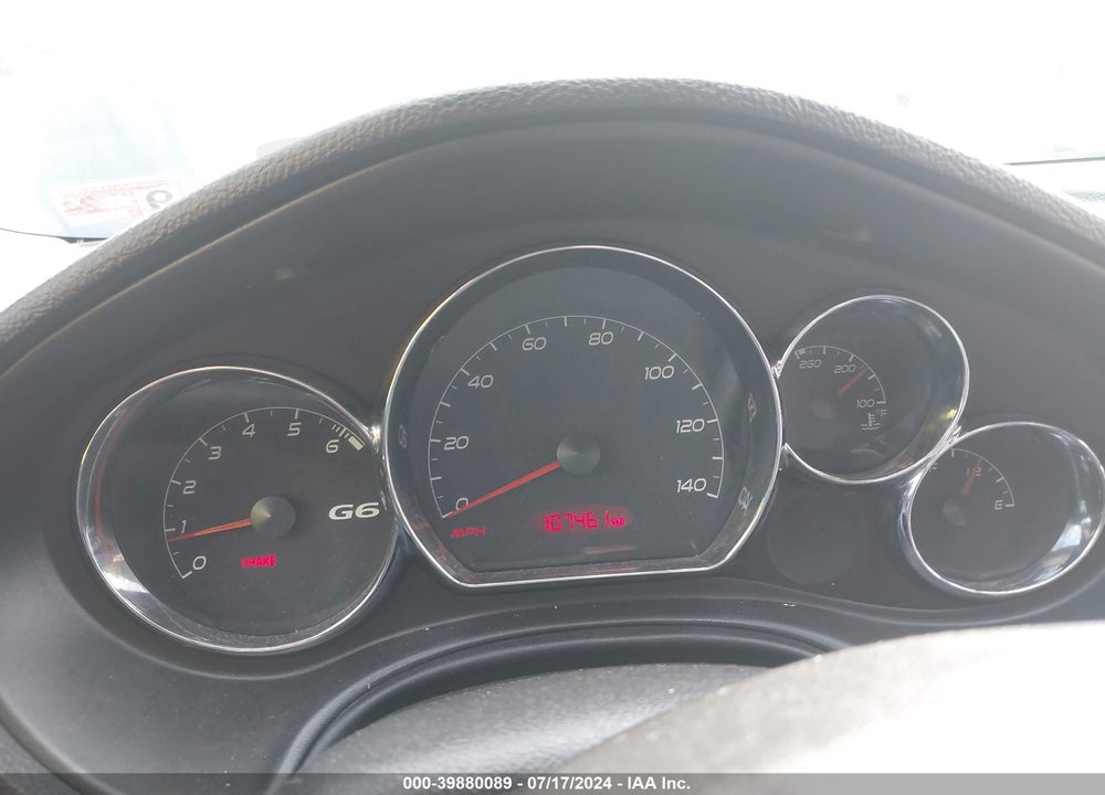 2005 PONTIAC G6 VIN: 1G2ZG548354129726