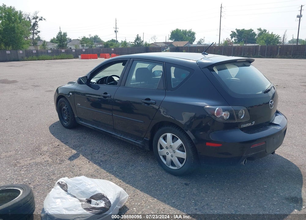 2008 MAZDA 3 S SPORT VIN: JM1BK343X81100041