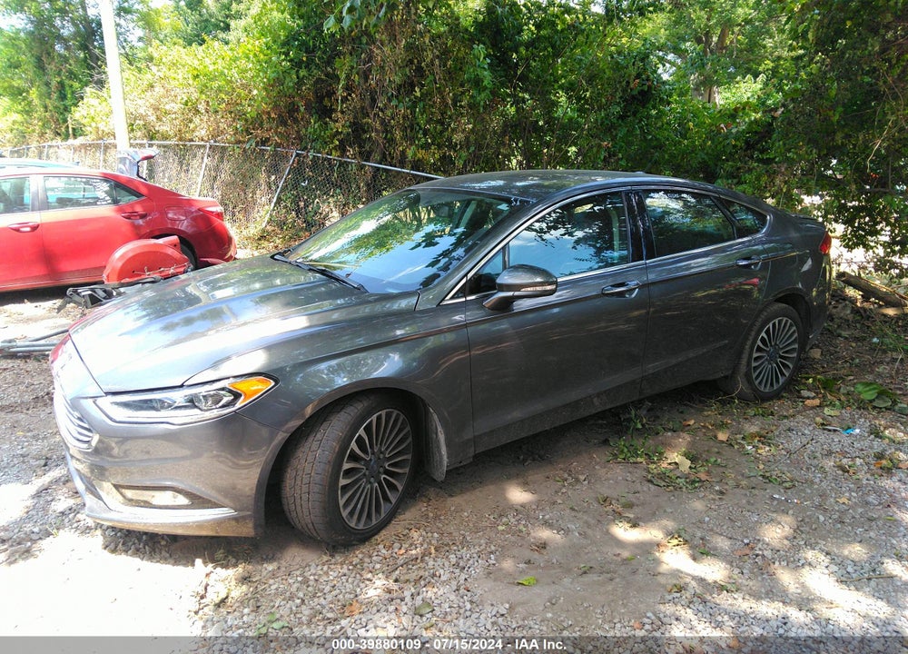 2018 FORD FUSION TITANIUM VIN: 3FA6P0D92JR168440