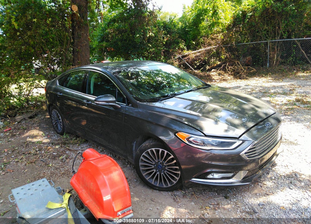 2018 FORD FUSION TITANIUM VIN: 3FA6P0D92JR168440