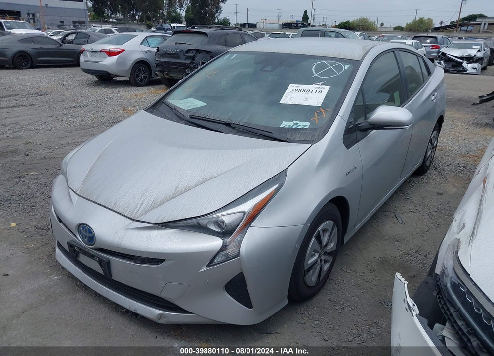 2018 TOYOTA PRIUS THREE VIN: JTDKARFU3J3065400