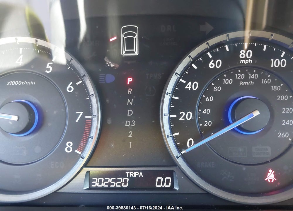 2012 HONDA CROSSTOUR 2.4 EX-L VIN: 5J6TF3H58CL005859