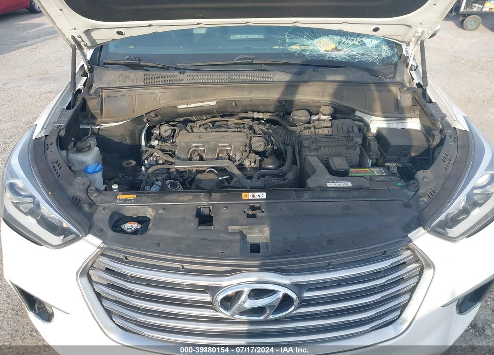 2017 HYUNDAI SANTA FE SE VIN: KM8SN4HF7HU247624