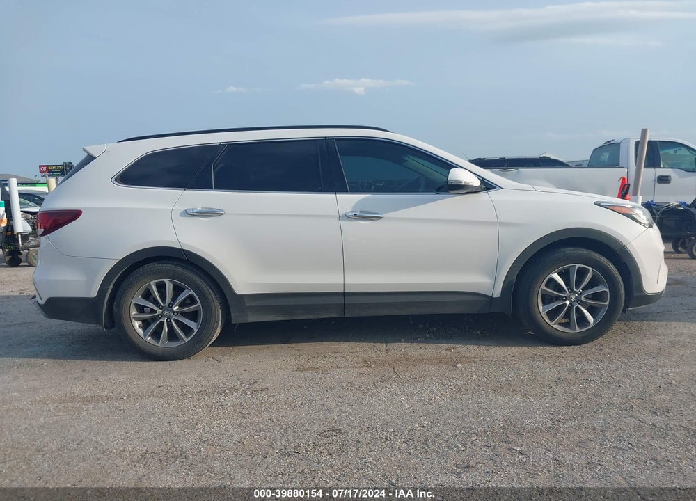 2017 HYUNDAI SANTA FE SE VIN: KM8SN4HF7HU247624