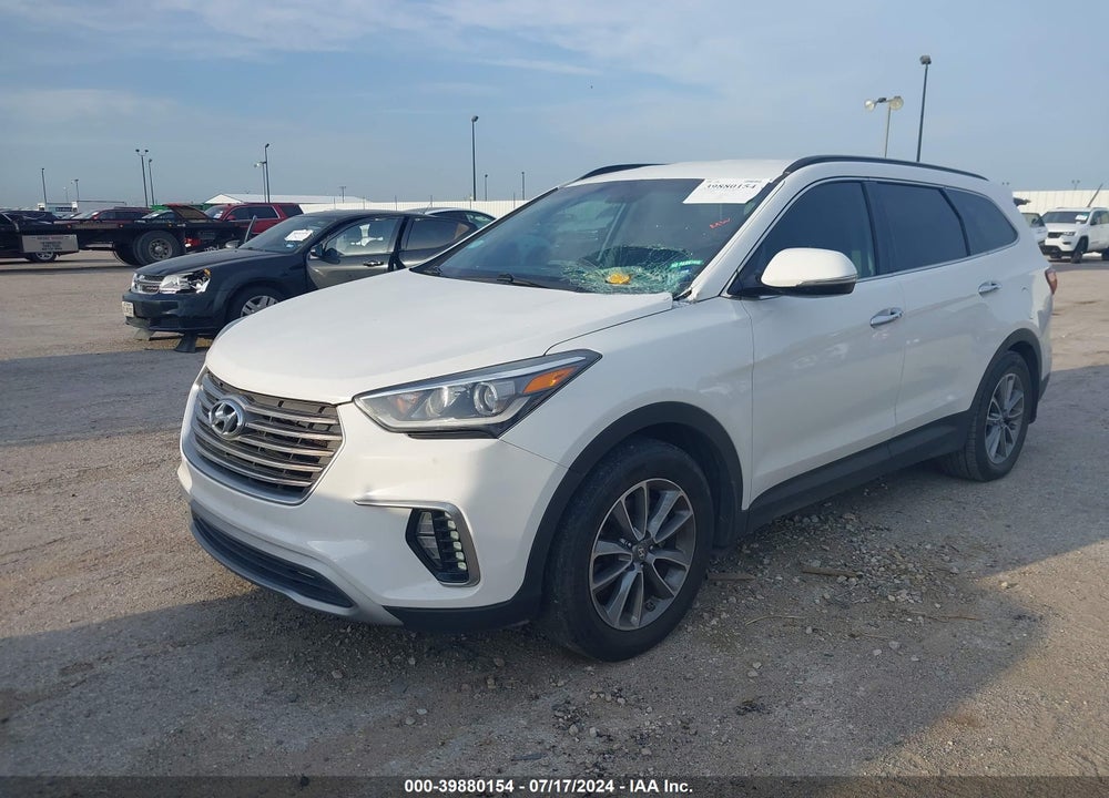 2017 HYUNDAI SANTA FE SE VIN: KM8SN4HF7HU247624