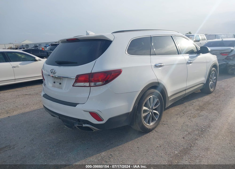 2017 HYUNDAI SANTA FE SE VIN: KM8SN4HF7HU247624