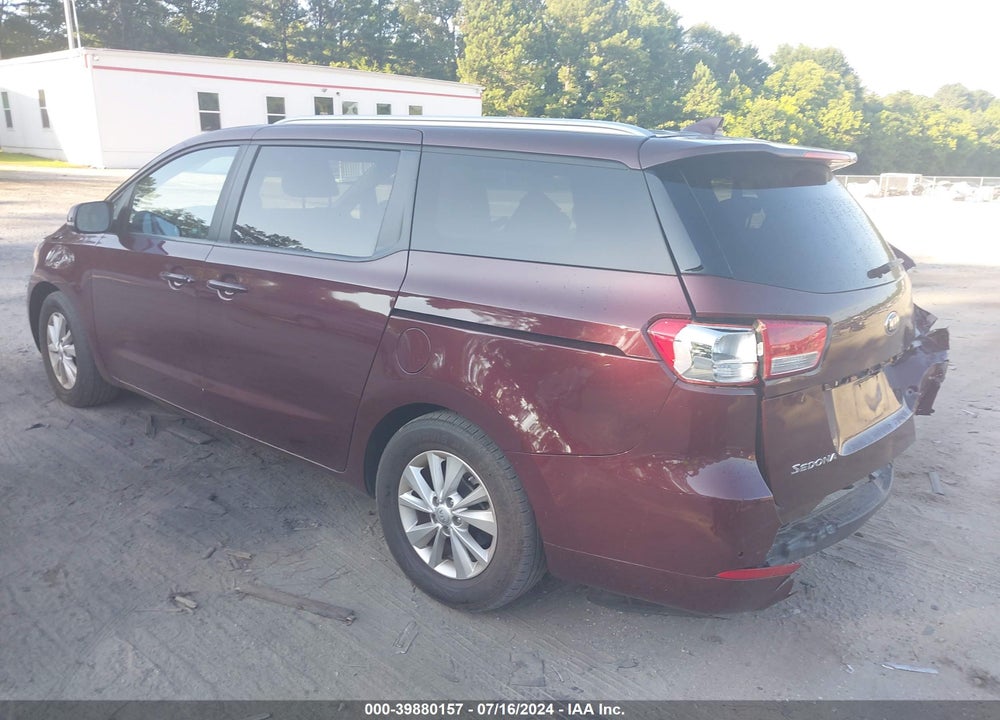 2016 KIA SEDONA LX VIN: KNDMB5C15G6086037