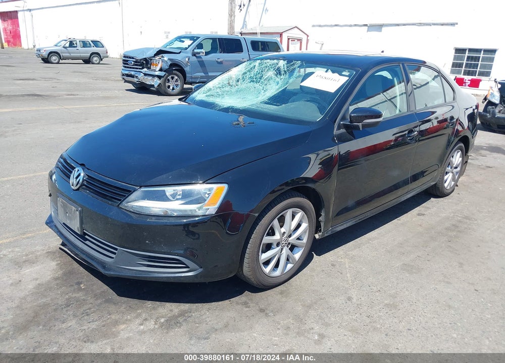 2012 VOLKSWAGEN JETTA 2.5L SE VIN: 3VWDP7AJ7CM371233