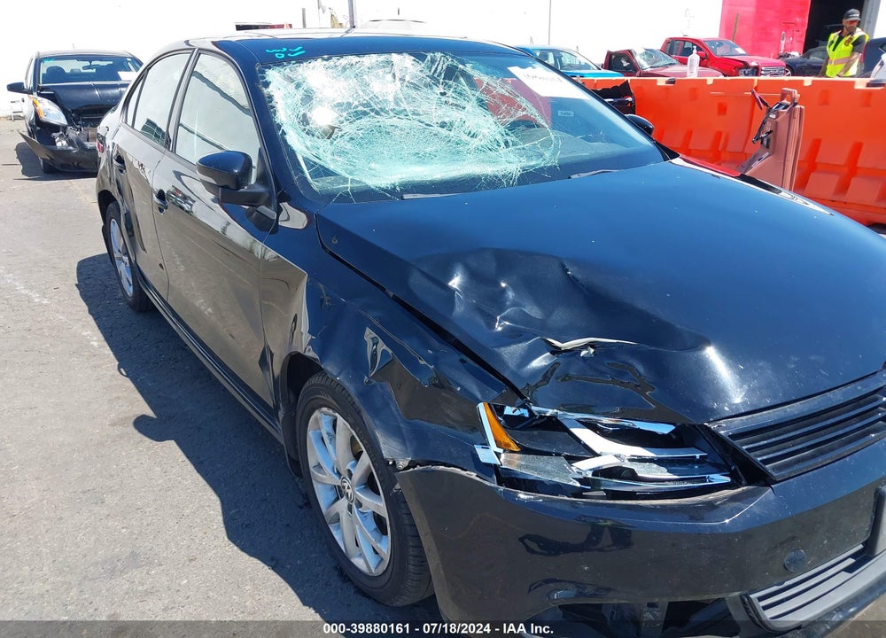 2012 VOLKSWAGEN JETTA 2.5L SE VIN: 3VWDP7AJ7CM371233