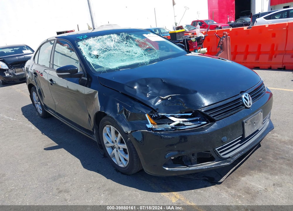2012 VOLKSWAGEN JETTA 2.5L SE VIN: 3VWDP7AJ7CM371233