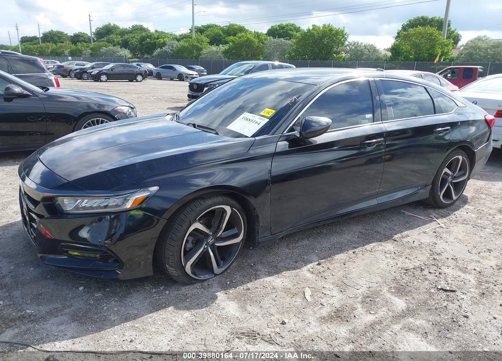 2019 HONDA ACCORD SPORT VIN: 1HGCV1F31KA104971