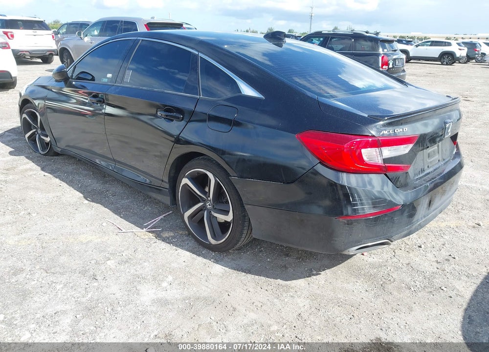 2019 HONDA ACCORD SPORT VIN: 1HGCV1F31KA104971