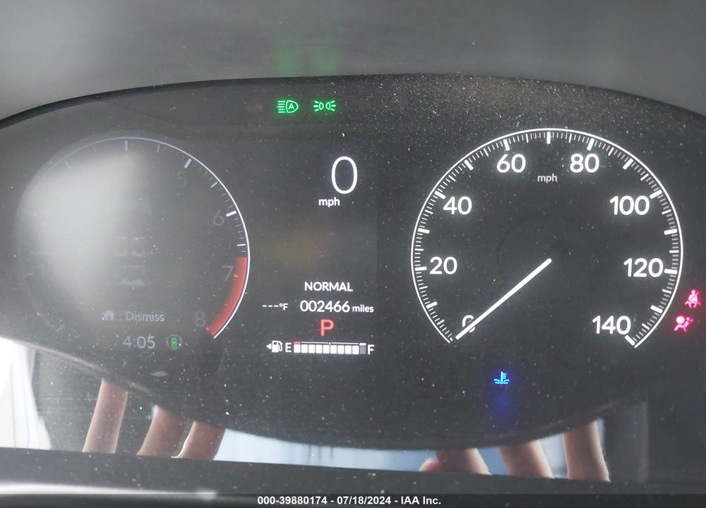 2024 HONDA HR-V AWD SPORT/AWD SPORT W/O BSI VIN: 3CZRZ2H52RM706965