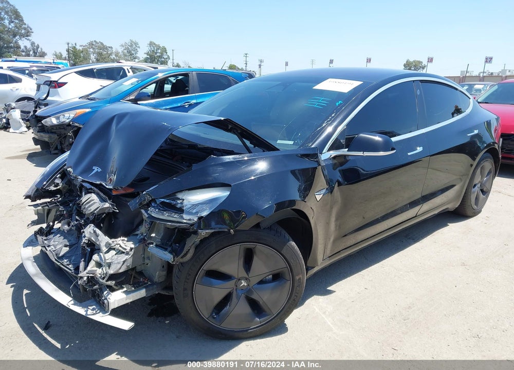 2018 TESLA MODEL 3 LONG RANGE/MID RANGE VIN: 5YJ3E1EA2JF018671