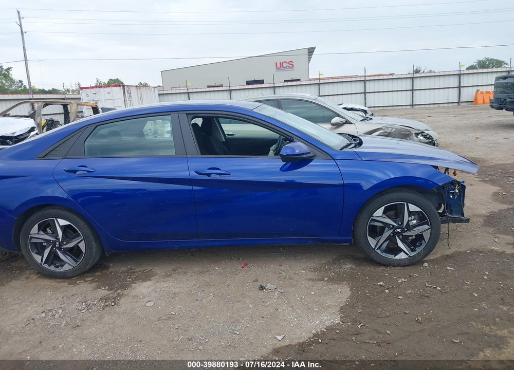 2023 HYUNDAI ELANTRA SEL VIN: 5NPLS4AGXPH098249