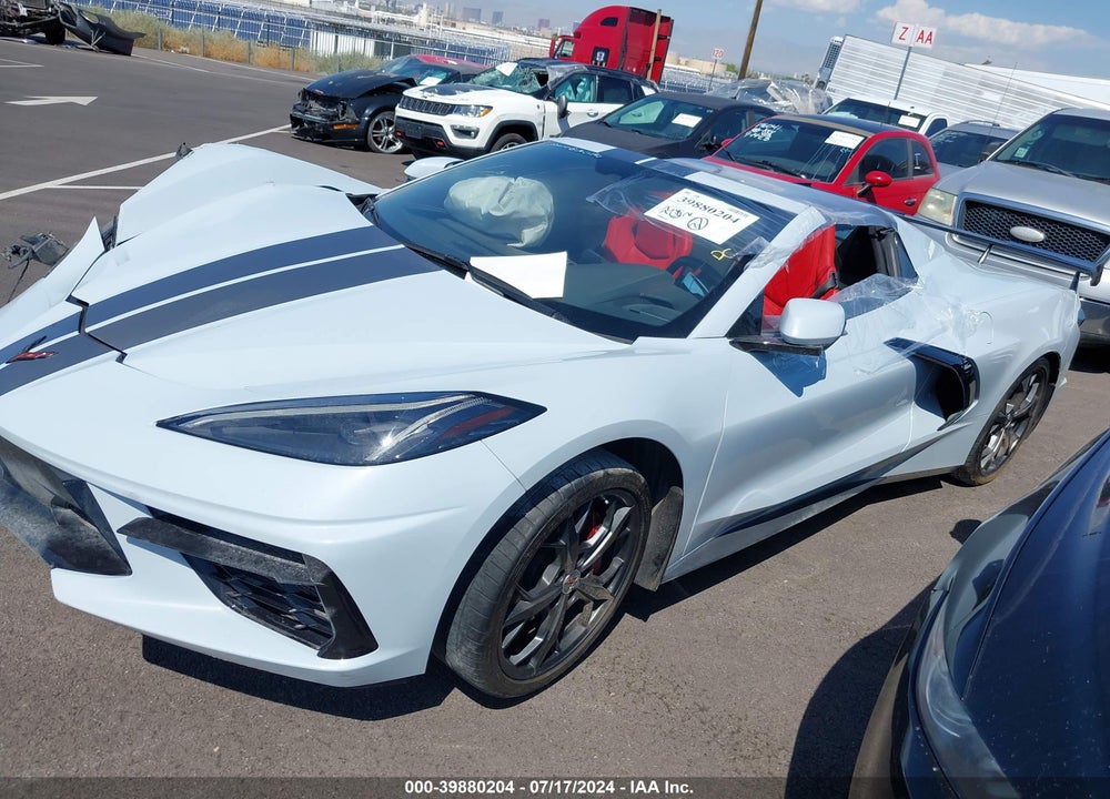 2021 CHEVROLET CORVETTE STINGRAY RWD 1LT VIN: 1G1YA3D46M5119638