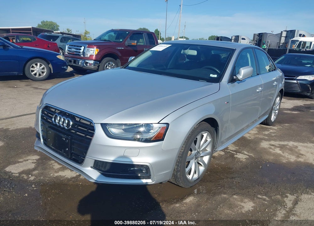 2014 AUDI A4 2.0T PREMIUM VIN: WAUAFAFL4EN035190