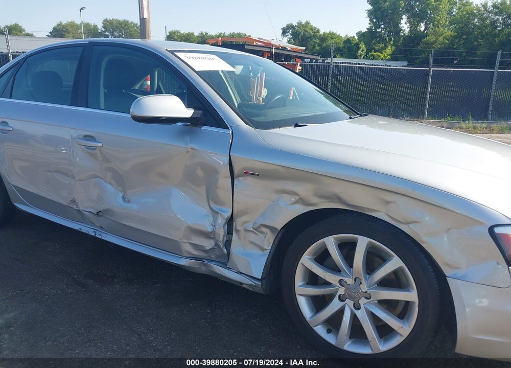 2014 AUDI A4 2.0T PREMIUM VIN: WAUAFAFL4EN035190