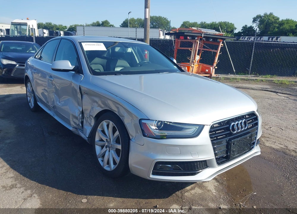 2014 AUDI A4 2.0T PREMIUM VIN: WAUAFAFL4EN035190