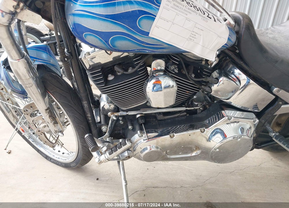 2002 HARLEY-DAVIDSON FXSTD VIN: 1HD1BSY162Y027598