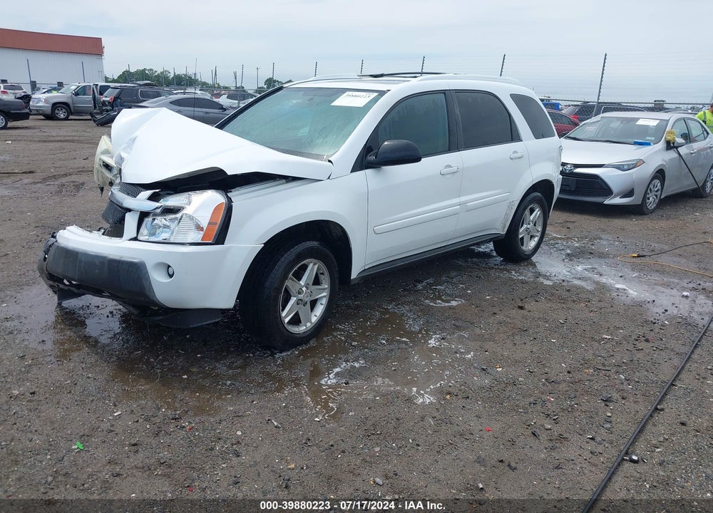 2005 CHEVROLET EQUINOX LT VIN: 2CNDL63F856172881