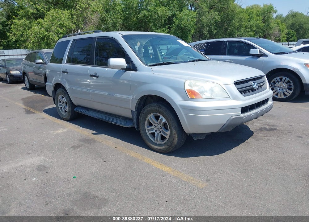 2003 HONDA PILOT EX-L VIN: 2HKYF18563H509752