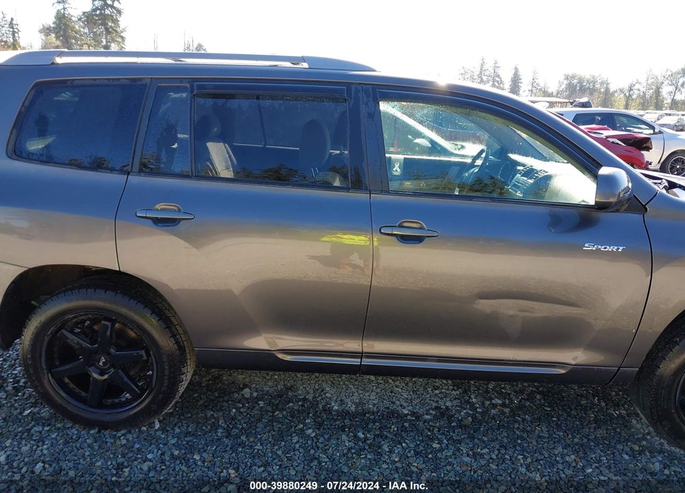 2008 TOYOTA HIGHLANDER SPORT VIN: JTEES43A882092675