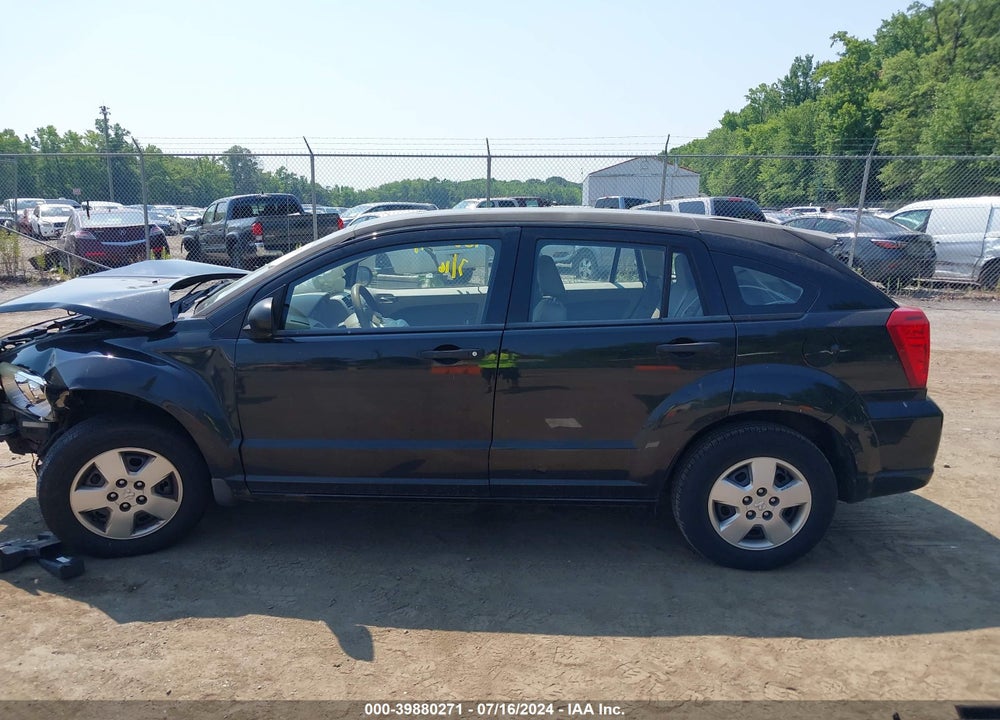 2008 DODGE CALIBER SE VIN: 1B3HB28B78D729195