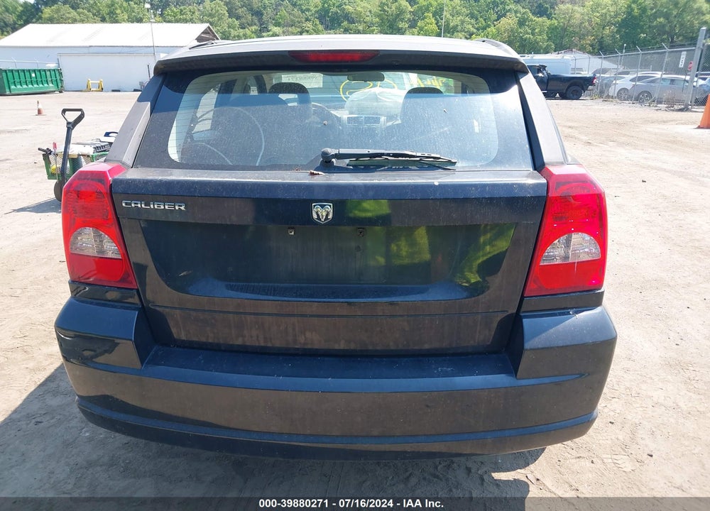 2008 DODGE CALIBER SE VIN: 1B3HB28B78D729195