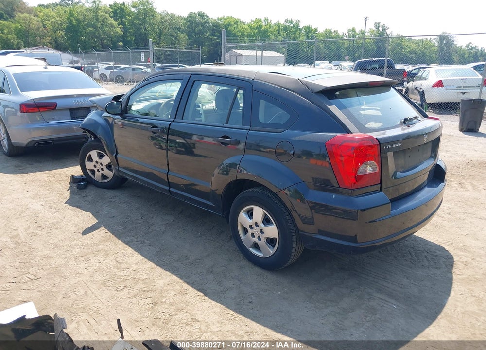 2008 DODGE CALIBER SE VIN: 1B3HB28B78D729195