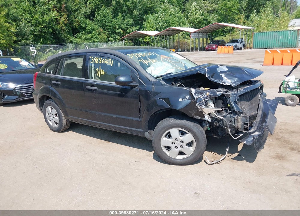 2008 DODGE CALIBER SE VIN: 1B3HB28B78D729195