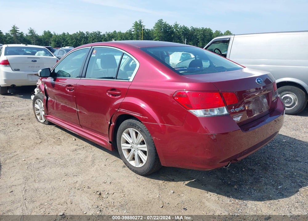 2010 SUBARU LEGACY 2.5I PREMIUM VIN: 4S3BMBC64A3241214