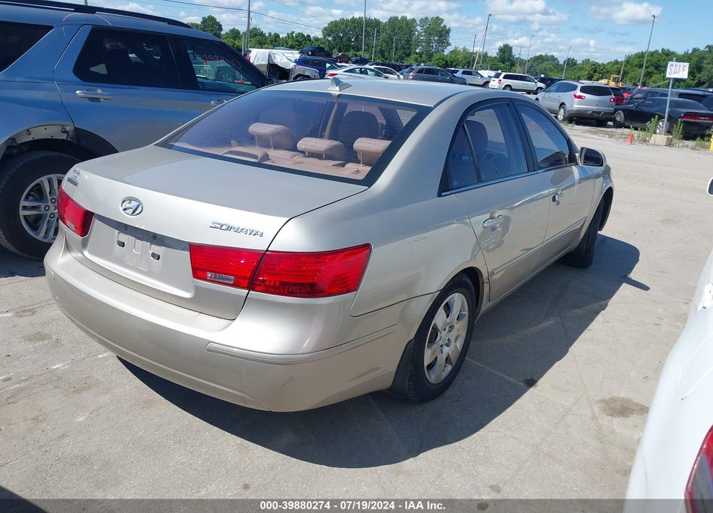 2009 HYUNDAI SONATA VIN: 5NPET46C19H567033