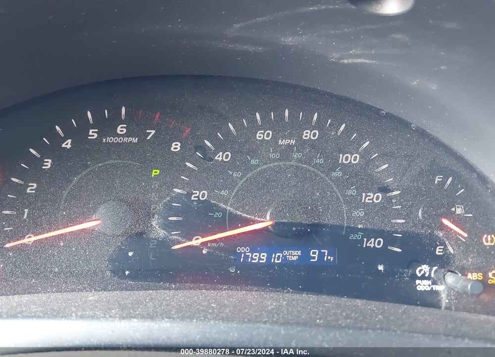 2008 TOYOTA CAMRY LE VIN: 4T4BE46K78R025199