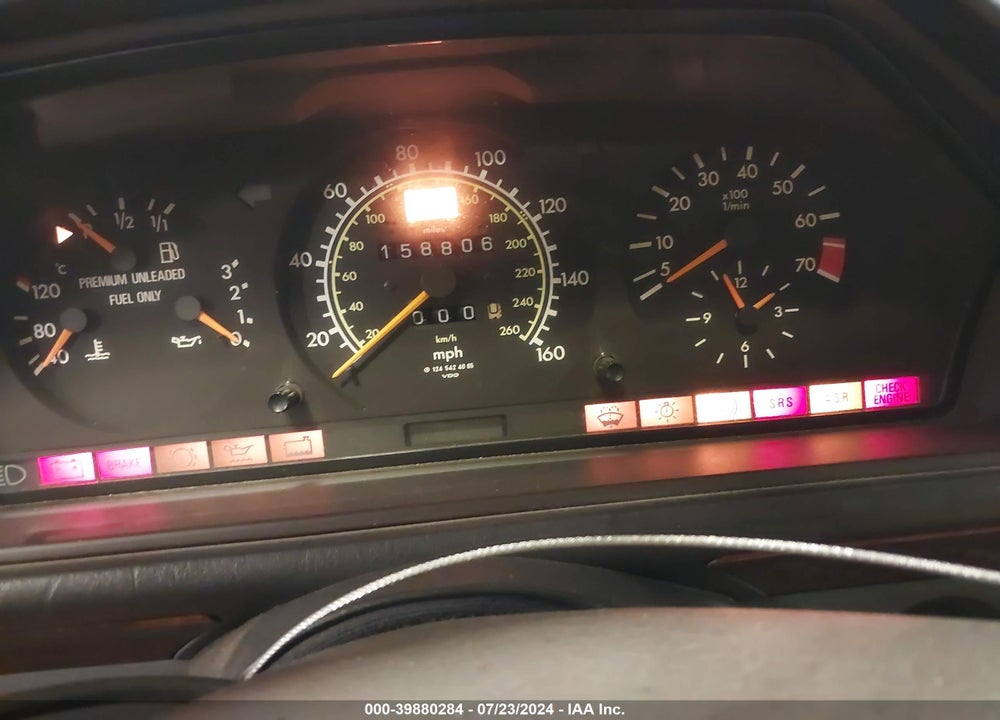 1994 MERCEDES-BENZ E 320 VIN: WDBEA66E2RC098726