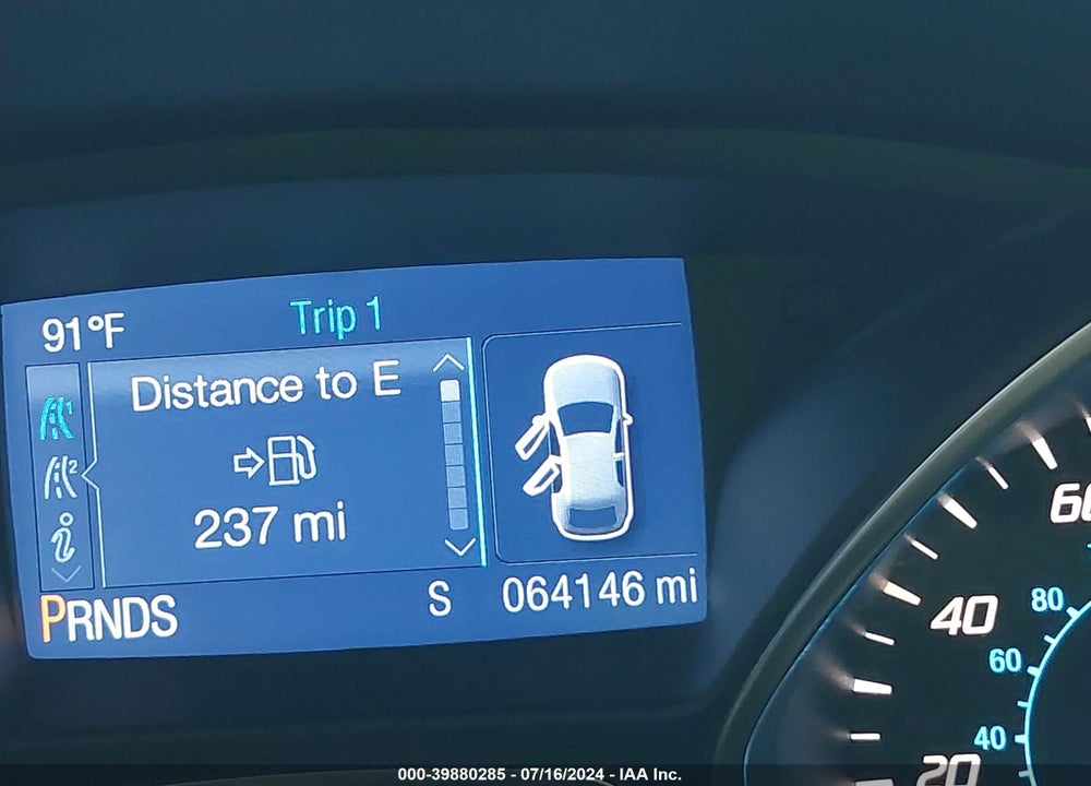 2015 FORD ESCAPE SE VIN: 1FMCU0GX6FUC11737
